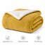 Home Comfort Sherpa Fleece Throw Blanket Cozy Reversible Blanket for Bed Sofa and Couch-957338555-957338545