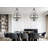 4 Light Arkansas Glam Prism Crystal Orb Rubbed Oil Bronze Chandelier