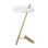 Spyder Accent Table (Polished Nickel)
