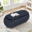Banc de rangement rembourré en velours Laxmy-1732221419