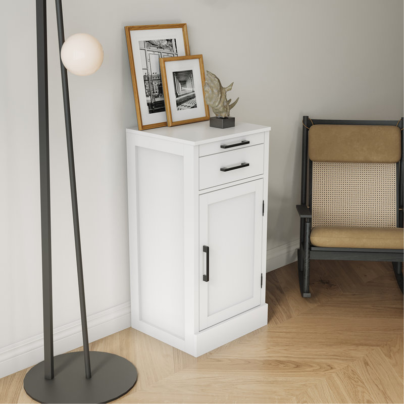 Armoire de bar modulaire de couleur blanche pour salle à manger, Blanc