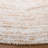 Round Andrew-John Handmade Ivory/Brown Area Rug-348455605