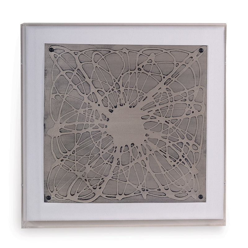Neuron Print, Silver