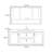 Simple and modern bathroom cabinet