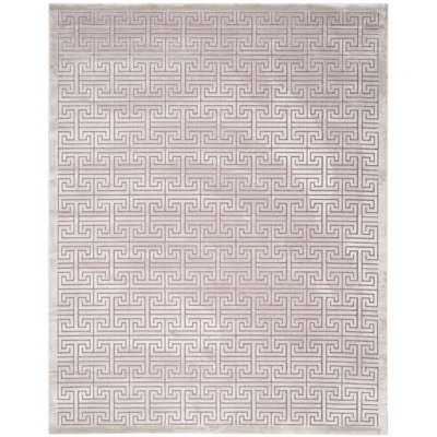 Tapis mauve en coton Richmond