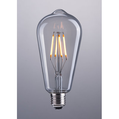 E26 ST64 4W 146X64mm LED Light Bulb Clear