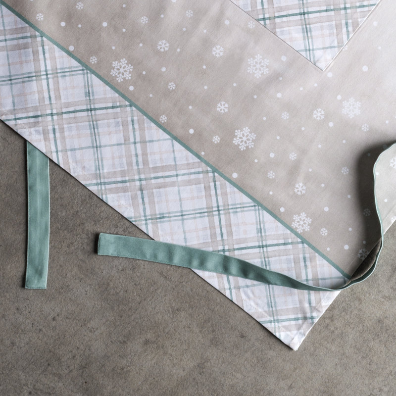 Tablier 100% coton Maison d'Hermine Cerf dans les bois - 27,5 po x 31,5 po