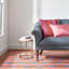 Button Multi Hand Micro Hooked Wool Rug-1072113388