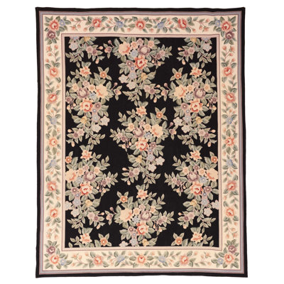 Tapisserie française kilim 7 pi 11 po x 10 pi 2 po