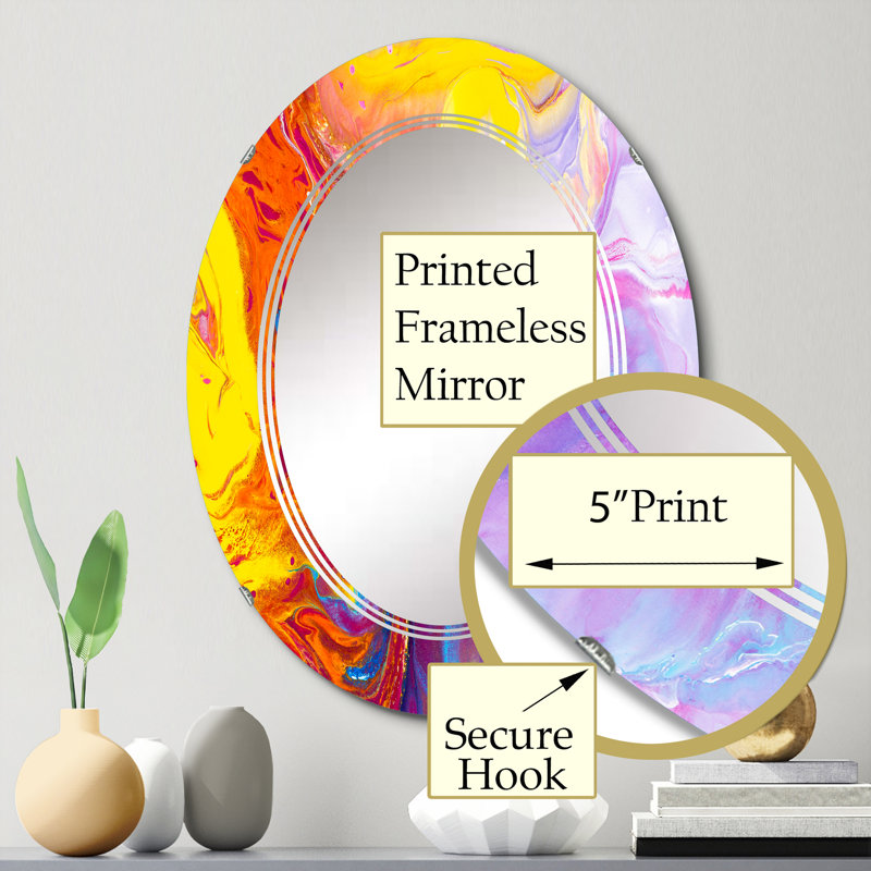 Miroir de salle de bain sans cadre, 30 po x 20 po