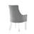 Baek Acrylic Leg Dining Chair-29190142