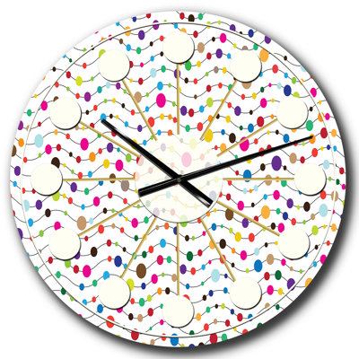 Horloge murale Mid-Century