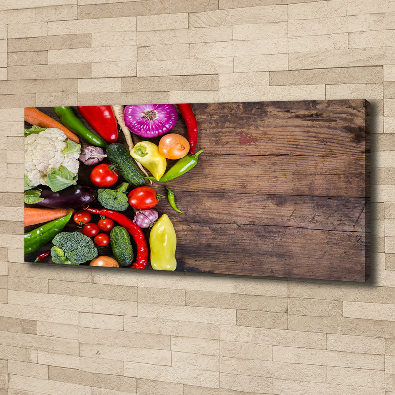 Vegetables - Wrapped Canvas Print