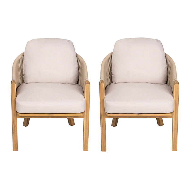 Ensemble de chaises d'extérieur Grotta (ensemble de 2)