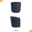 Fauteuil d'appoint pivotant en tissu performant-185937916
