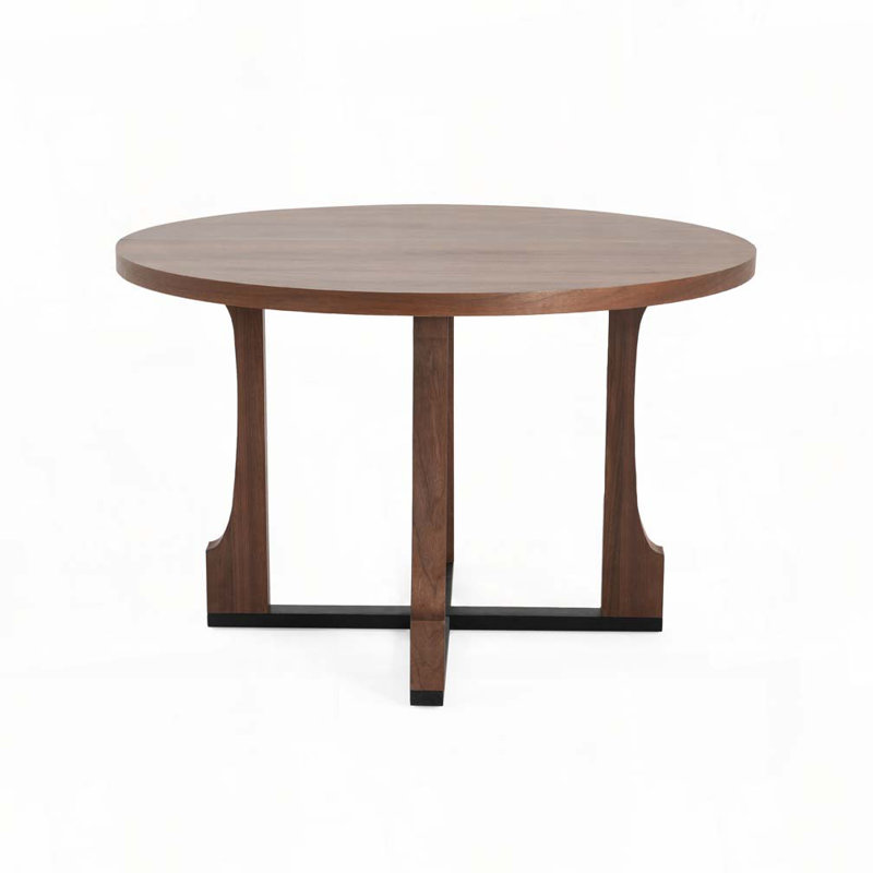 Table de salle à manger 48 ", Noyer
