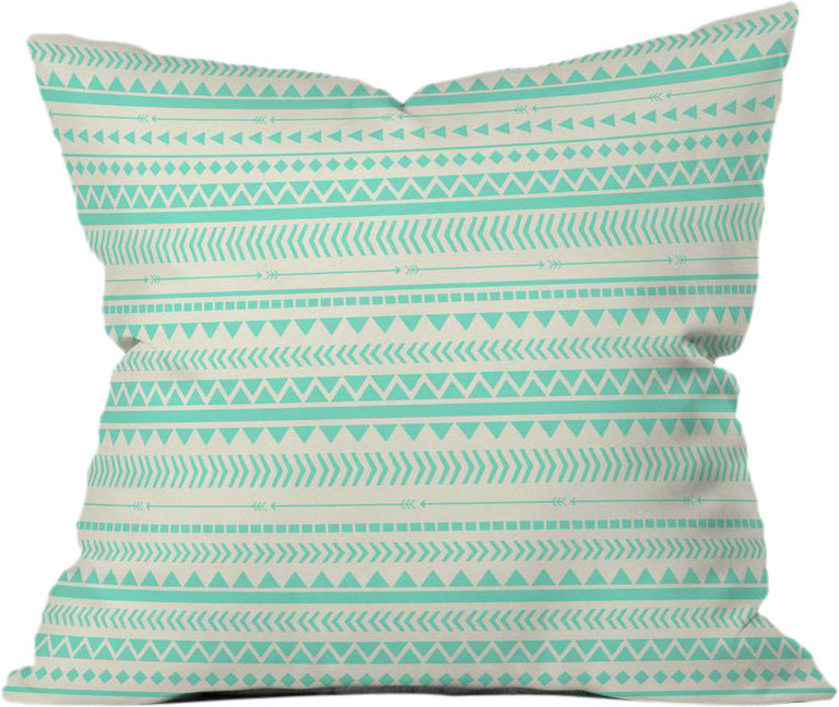 Coussin Tribal, 20 po x 20 po