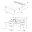 Wallen 2 Seater Velvet Sleeper-411272441