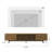 Mid-Century Modern TV Stand, Pre-Assembled-1127553692-1127553681