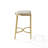 Ellery Upholstered Counter Stool with Metal Frame-537468079