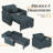 Heckman 40" Sleeper Chair,  3-in-1 Convertible Chair Bed-38429905