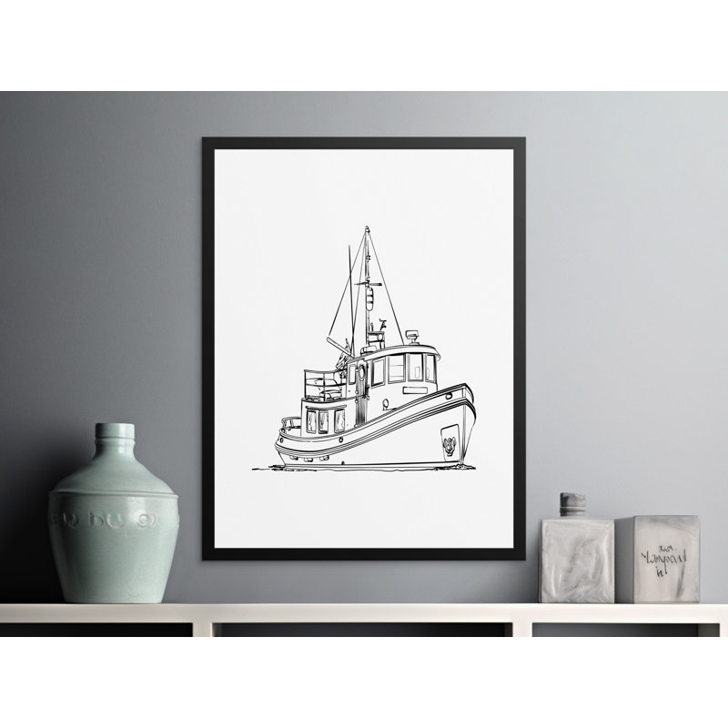 Conant Single Picture Frame Print, 91.44 cm H x 60.96 cm W