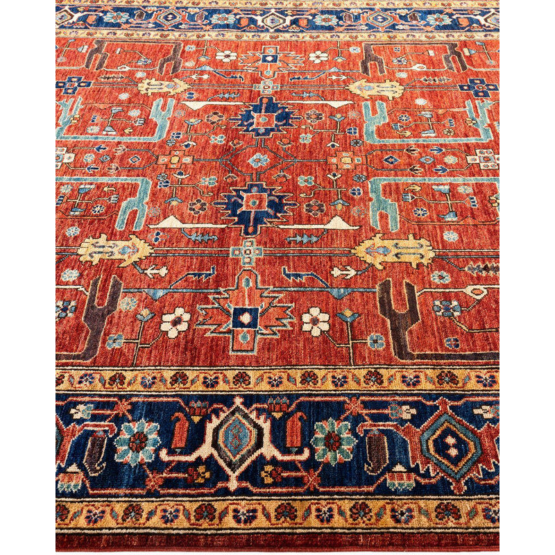 Serapi One-of-a-Kind 6' 1" X 8' 8" Hand Knotted Area Rug