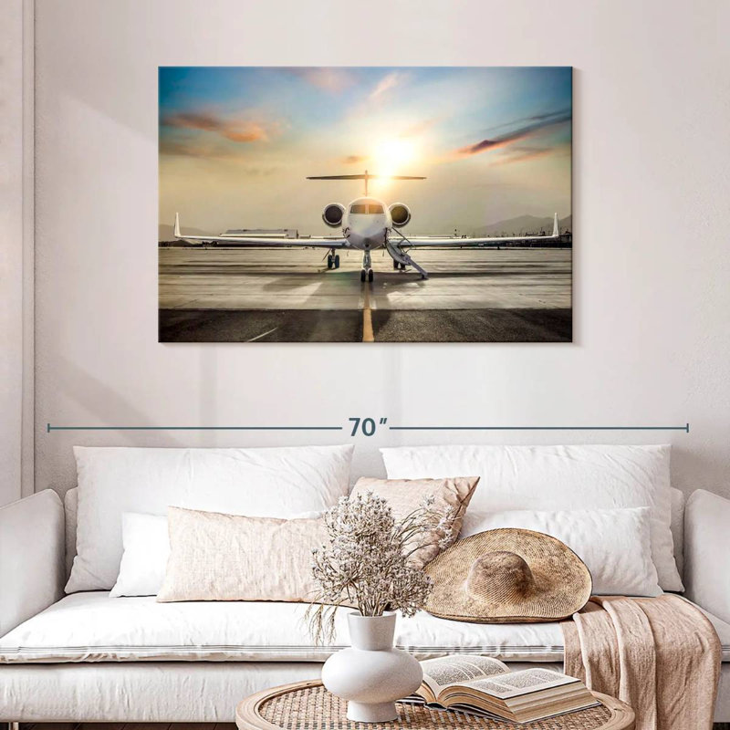 Mehar Private Aircraft, 30" H x 45" W