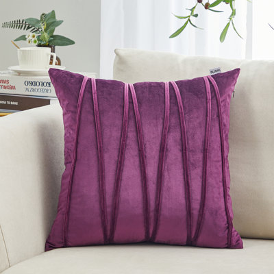 Housse de coussin en velours Bullert