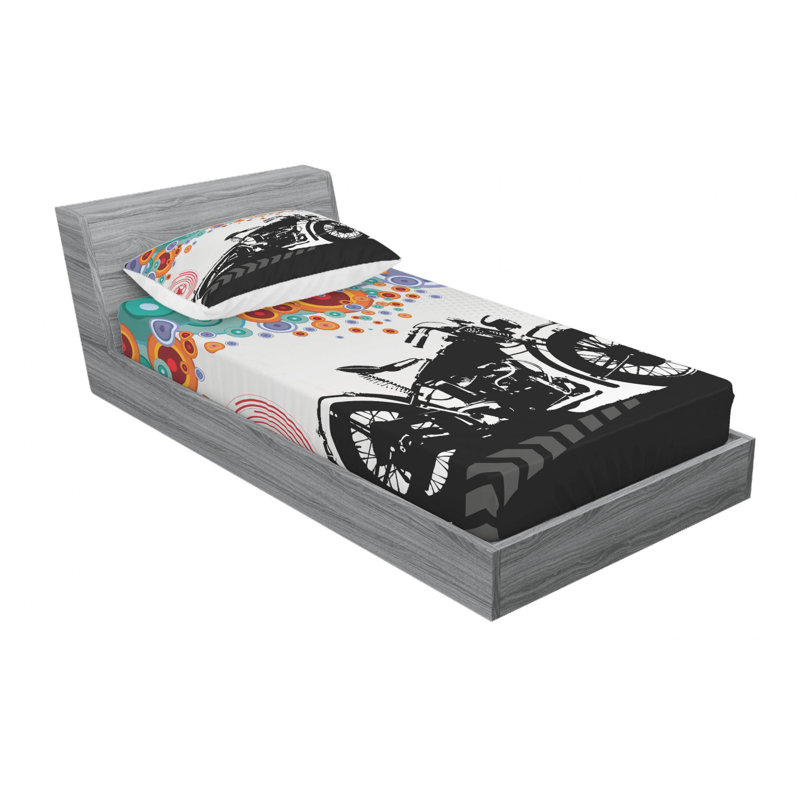 Microfiber Sheet Set, Twin Sheet Set + Fitted Sheet + 1 Pillowcase