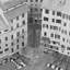 Toile monochrome Siena City
