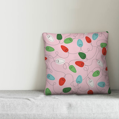  Bright Lights Throw Pillow Cover