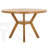 Round Solid Wood Base Dining Table-98201828