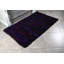 Tapis de zone mauve poils longs fait main