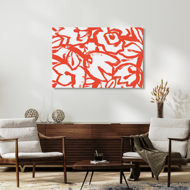 " Scarlet Blooms I "