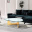 Table basse moderne en bois massif Triangle