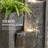 Outdoor Waterfall Fountain,Tall Waterfall Fountain,Modern Cascading Waterfall Fountain