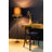 Volan 55'' Solid Wood Top Console Table
