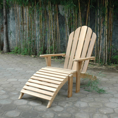 ADIRONDACK AVEC OTTOMAN