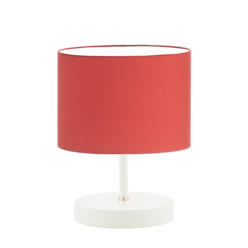 Antinio Standard Table Lamp, Red, White, White