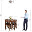 Plafonnier encastré en cristal noir antique 11,8 po à 3 lumières Ragin