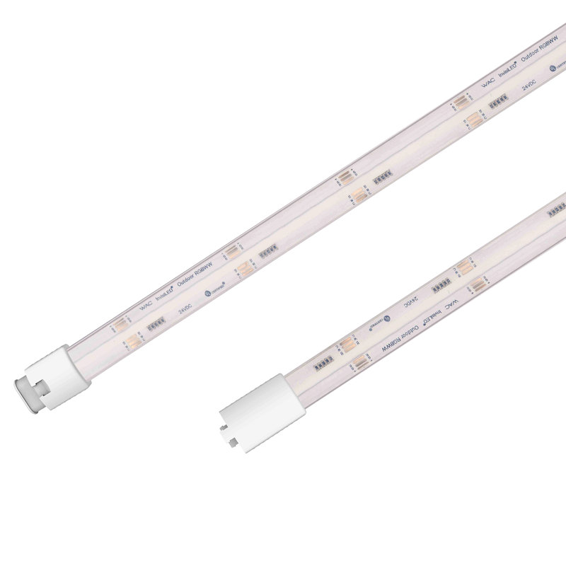 Bande lumineuse à DEL WAC à couleurs RVBWW Snap-On, H 0,75 po x l 12 po x P 0,38 po