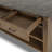 Divina Kitchen Island-Warm Grey Marble