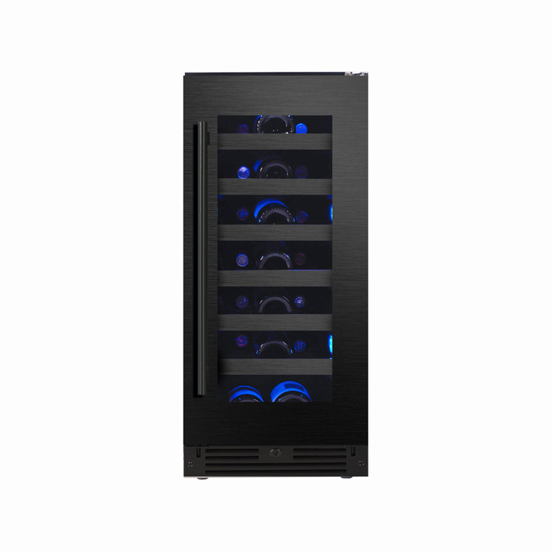 XO Appliance Single Zone 14.94'' Built-In 34 Bottle Wine Refrigerator, Right Handed