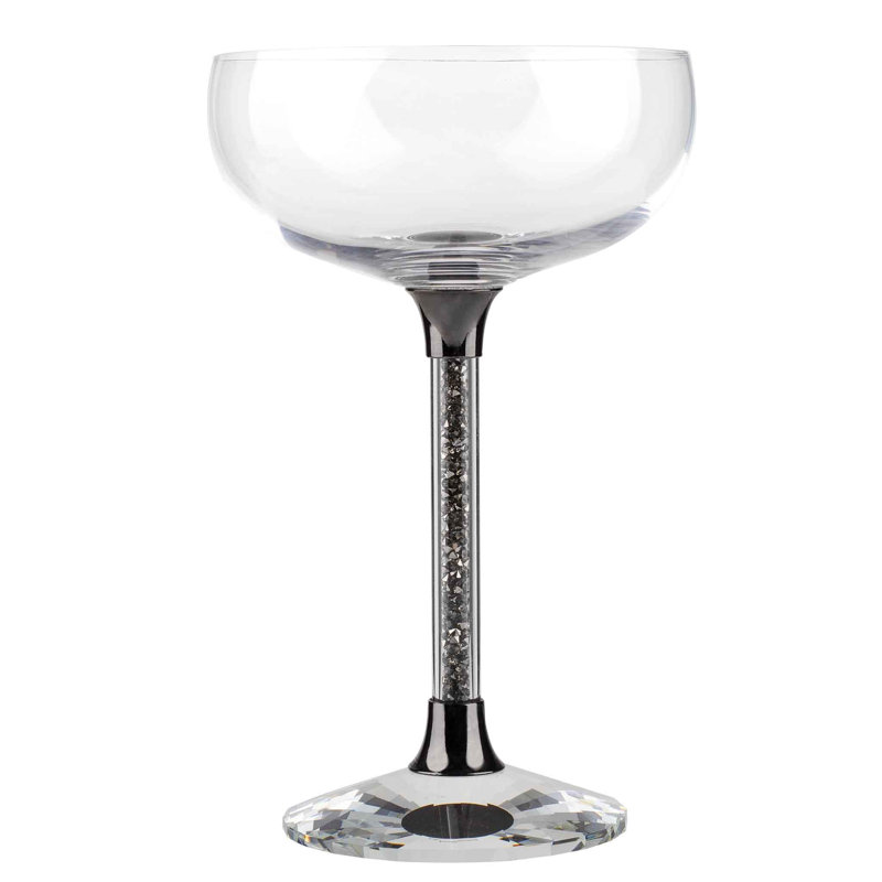 Ensemble de verres à pied Vetrina, Gris
