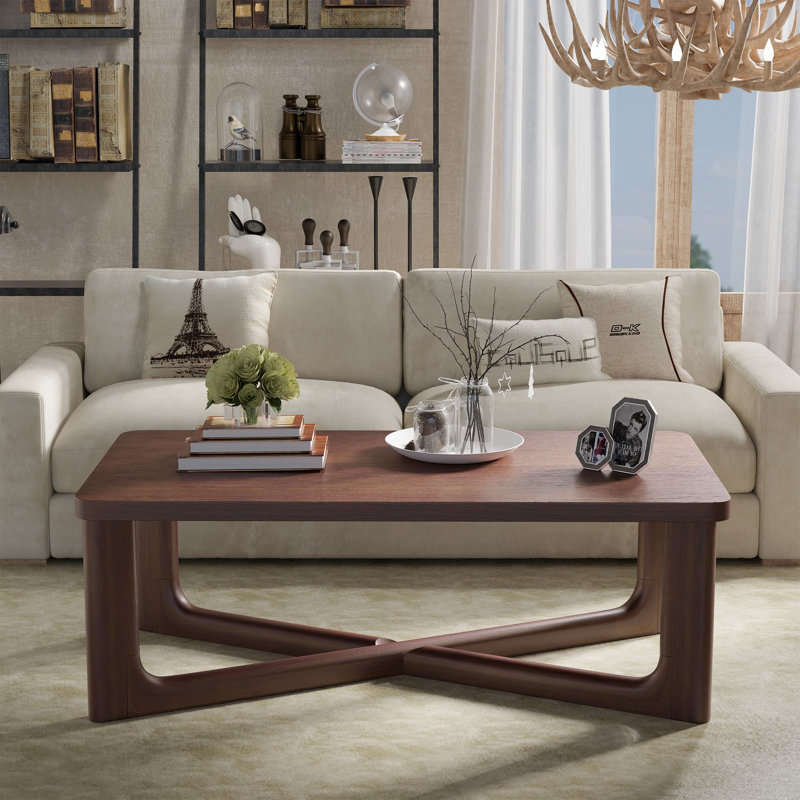 Table basse Asha, Noyer