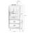 Green Solid + Manufactured Wood+Glass Display Cases-121575642