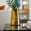 Glass Vase Glass Sleek Contemporary Silhouette with Modern Tapered Design and Smooth Minimalist Form for Decorative Display.-858640113