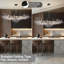 Lustre en cristal 13 lumières pour salle à manger Kalthum-963782239