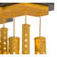 Lustre cylindrique à 20 lumières Aloisia